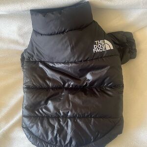 Black Puffer Dog Jacket